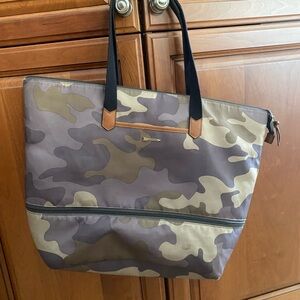 Stella & Dot Camouflage Tote Bag